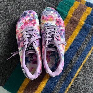 NOBULL Floral Print Training Shoes Women’s Size 9 CrossFit Gym Sneakers